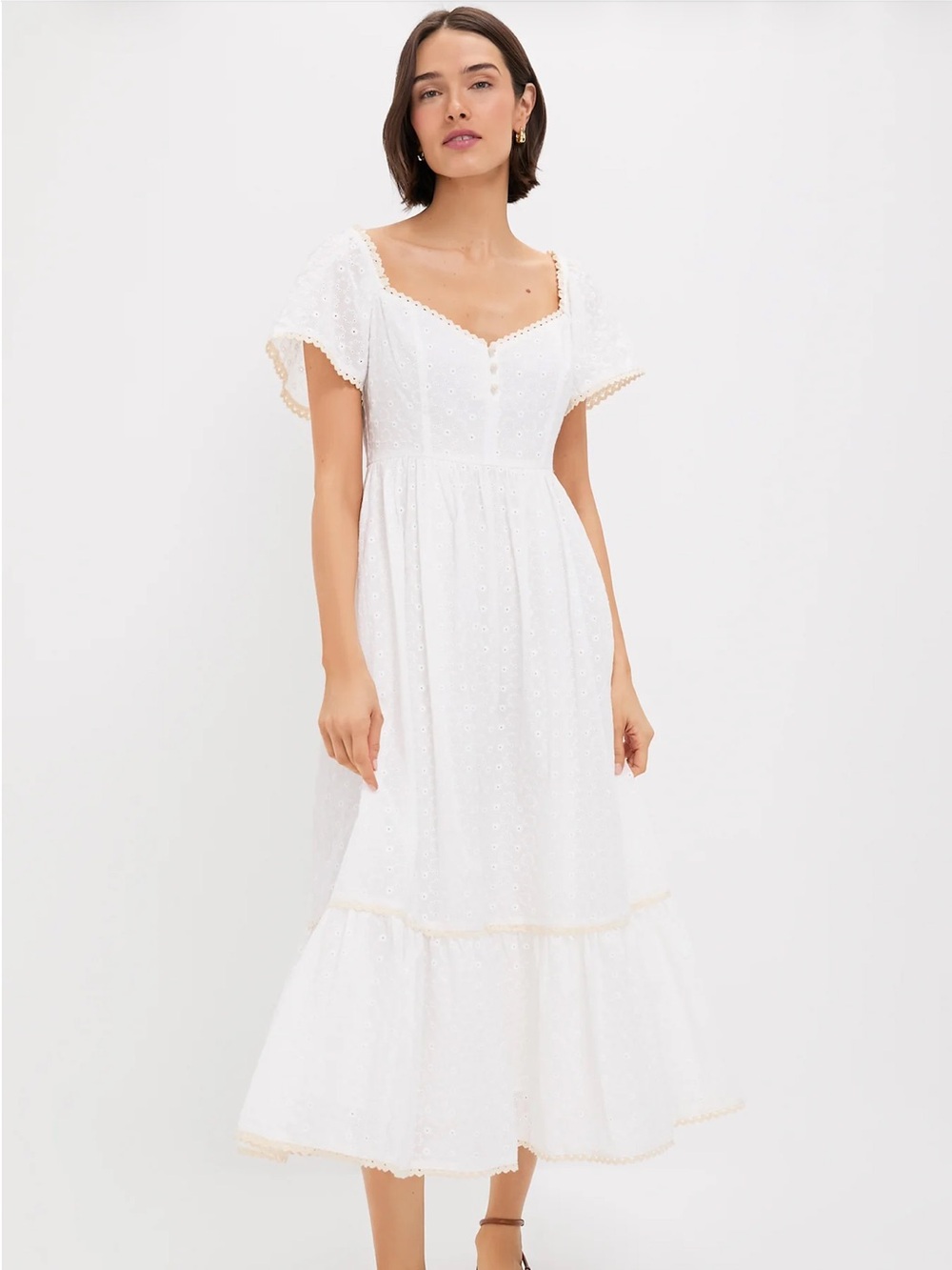 Pomander Place Dainty Eyelet Holley Dress